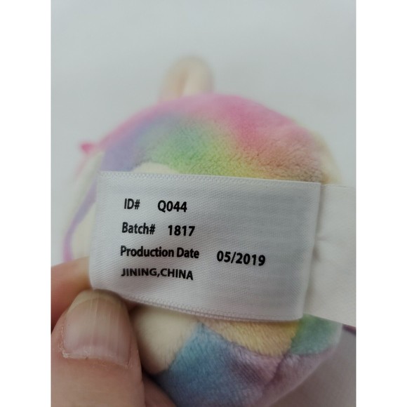 Kellytoy Squishmallow Clip On Keychain Backpack Esmeralda 2019 Unicorn - Picture 6 of 8